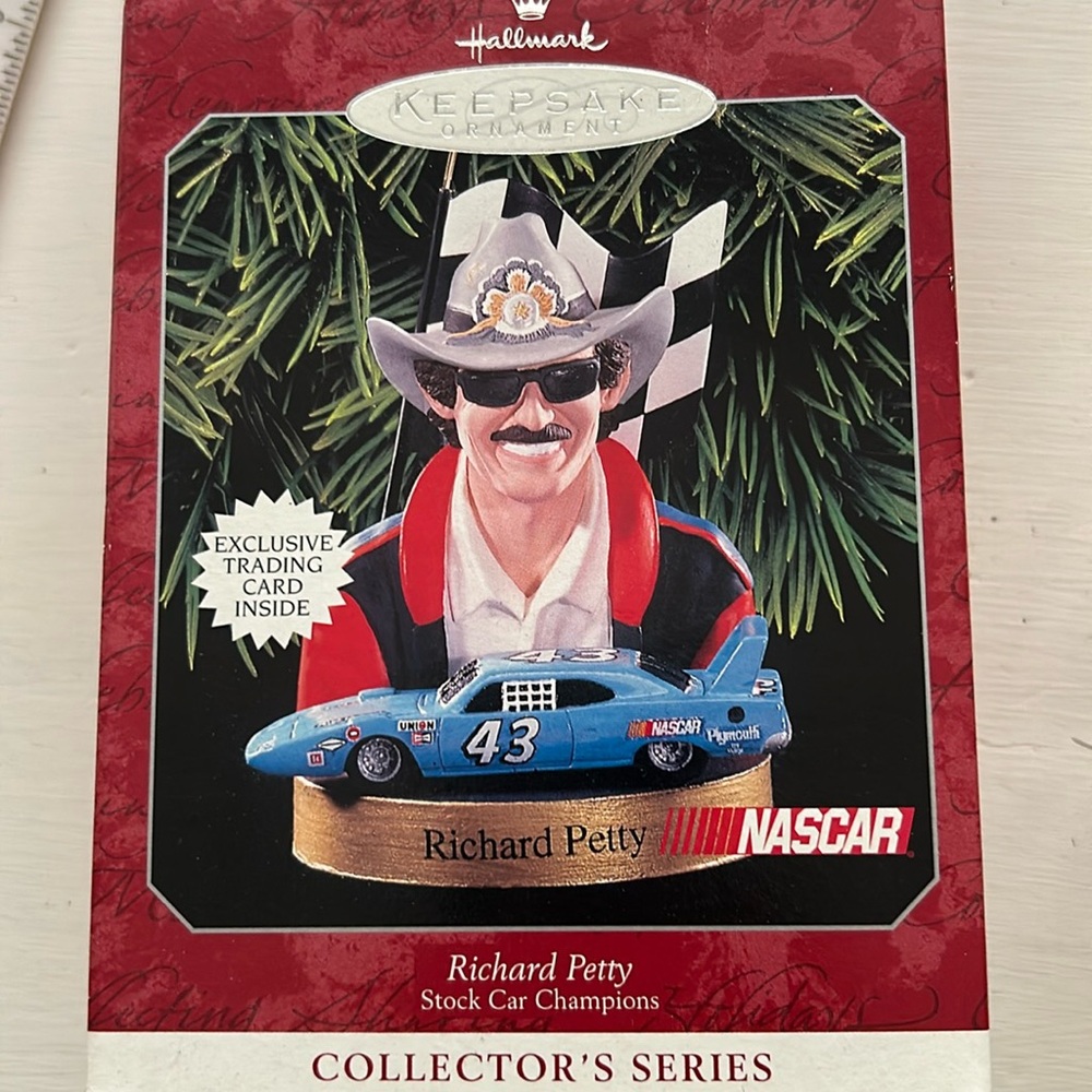 Hallmark Keepsake Richard Petty NASCAR Stock Car Champions Christmas Ornament